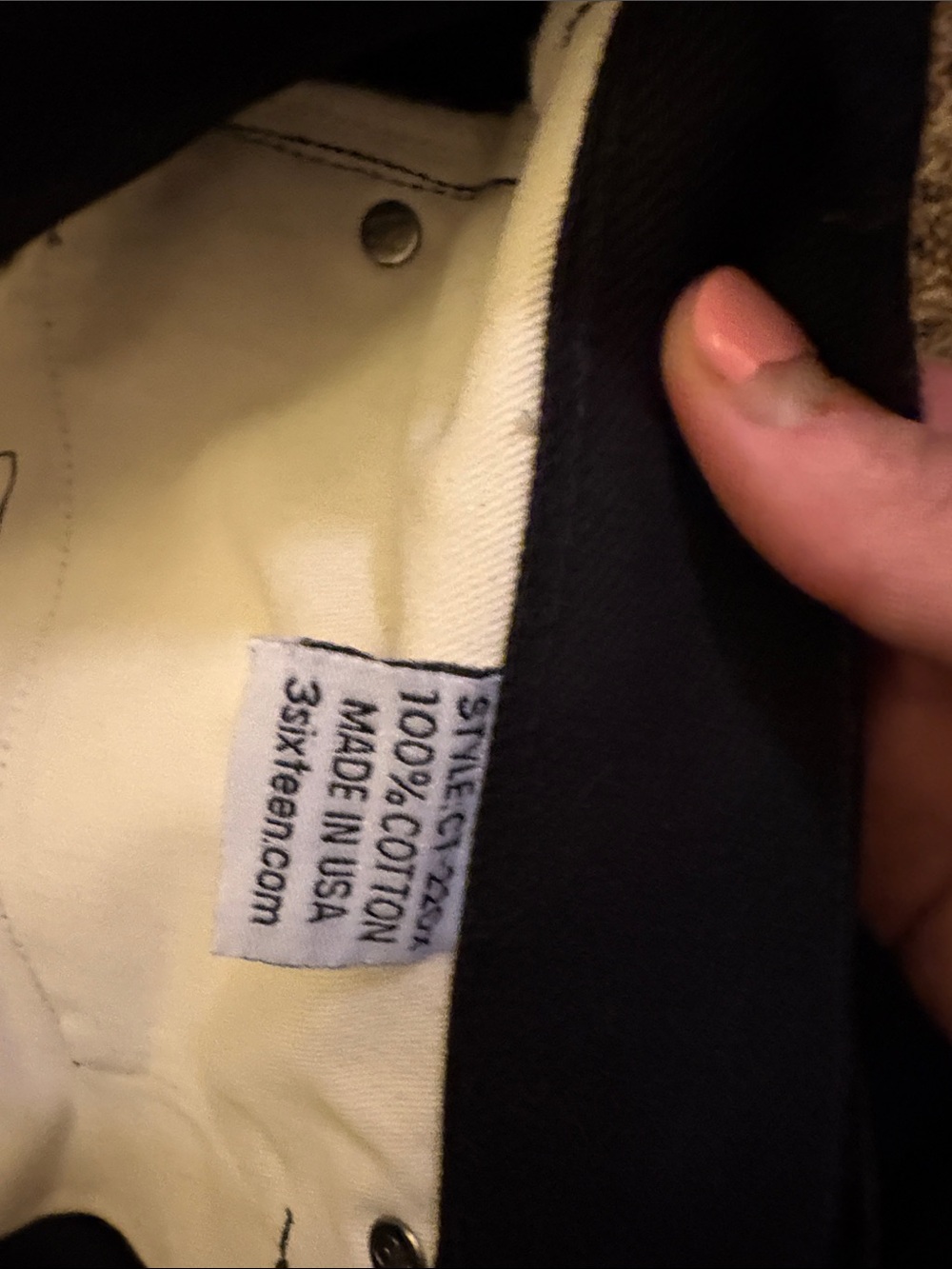 3sixteen Men’s Jeans - W 36, L 31 - Picture 5 of 5
